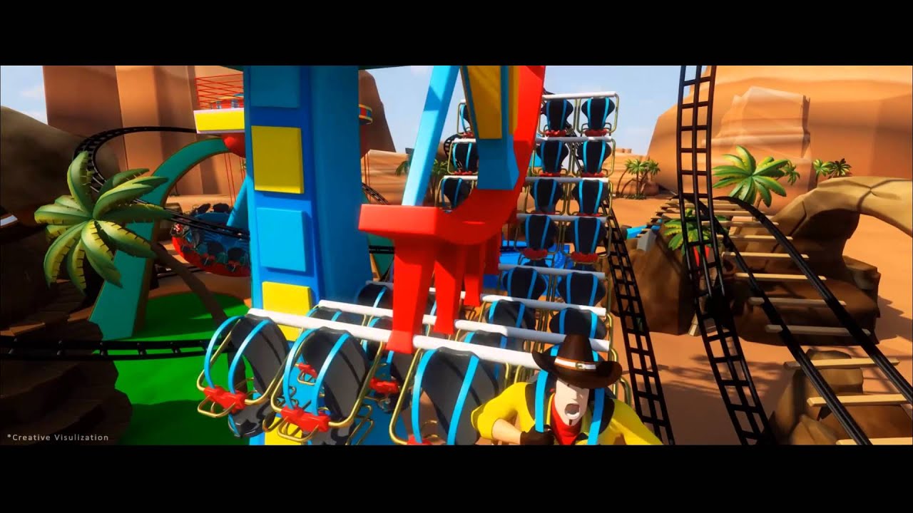 Theater Advertisemnt - 3D Animation - Eldorardo Amusement park
